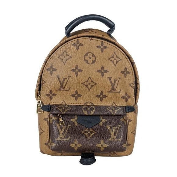 Louis Vuitton Palm Springs Mini Brown Reverse Monogram Canvas Backpack